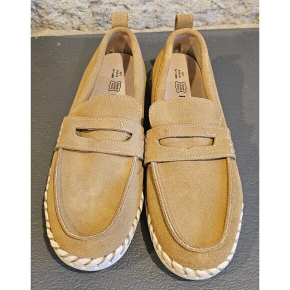 Project Cloud Filide Memory Foam Genuine Leather Loafers , Non Slip, Womens Sz 7 - Picture 3 of 7